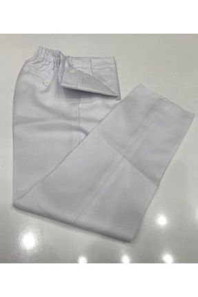 شلوار سفید بچه گانه پارچه Nacar - کد 274135118