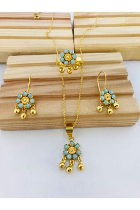 ست نقره رنگی زنانه 925 عیار Midyat Artuklu Gümüşçülük - کد 274127869