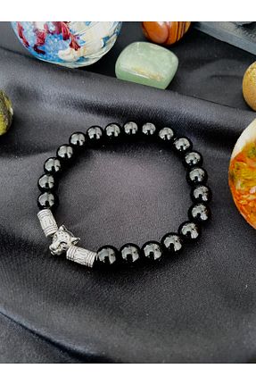 دستبند جواهر مشکی زنانه سنگ طبیعی Padore Accessory - کد 274072164