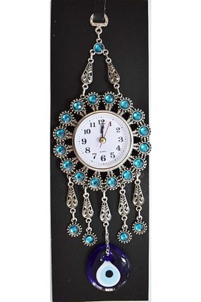 ساعت دیواری فیروزه ای kapadokyahediyelik - کد 162357065