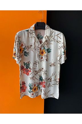 پیراهن بژ مردانه رگولار NO1 KONSEPT - کد 275332214