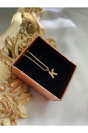 گردنبند جواهر طلائی زنانه روکش طلا SWORDS CONCEPT - کد 276992074
