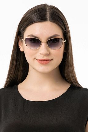 عینک آفتابی زرد زنانه UV400 GHIA - کد 277237395