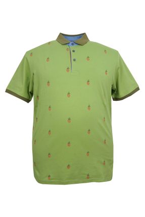 تی شرت سبز مردانه سایز بزرگ پنبه (نخی) کد 276682397