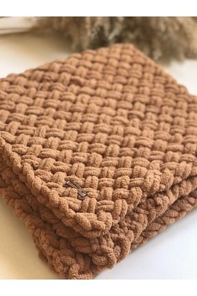 پتوی کودک و نوزاد قهوه ای پلی استر Ececraft - کد 171233267