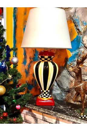 آباژور قرمز سرامیک BOYA KÜPÜ HOME DESİNG - کد 70896755
