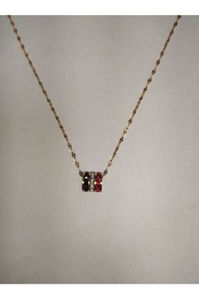 گردنبند استیل ( فولاد ) طلائی زنانه استیل (فولاد) Zaradise Accessories - کد 70900584
