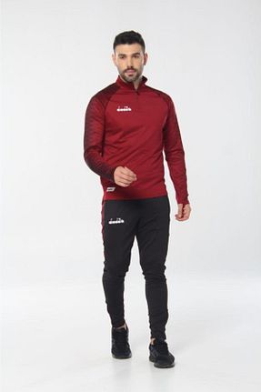 ست کرمکن اسپرت زرشکی زنانه پلی استر Diadora - کد 57697650