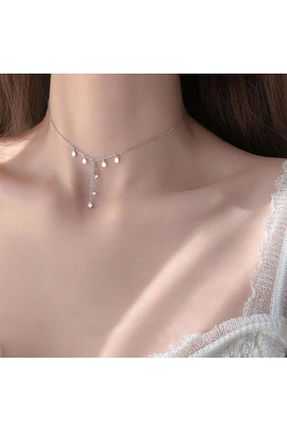 گردنبند نقره سفید زنانه 925 عیار BERCHINE - کد 72081616
