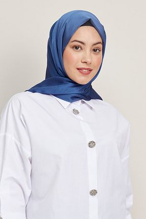 شال سرمه ای زنانه شیفون Helya - کد 278299911