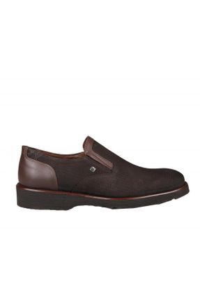 کفش کلاسیک قهوه ای مردانه نوبوک کد 278473264