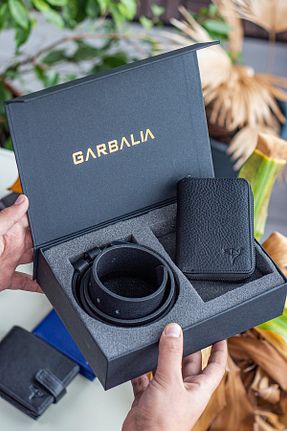 کیف پول مشکی مردانه ابعاد کوچک Garbalia - کد 111239265