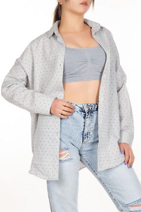پیراهن خاکی زنانه اورسایز BENESSE - کد 277595807