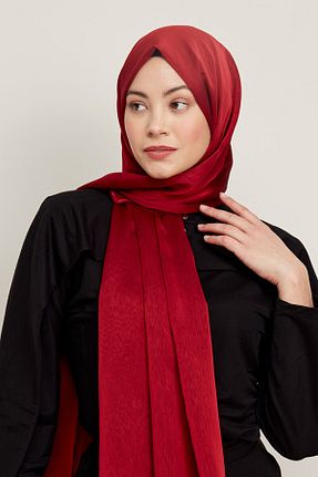 شال زرشکی زنانه شیفون Helya - کد 278257876