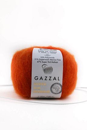 نخ بافندگی نارنجی Gazzal - کد 278807636