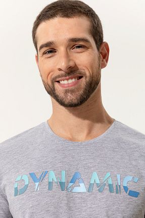 تیشرت طوسی مردانه رگولار Pierre Cardin - کد 268612957