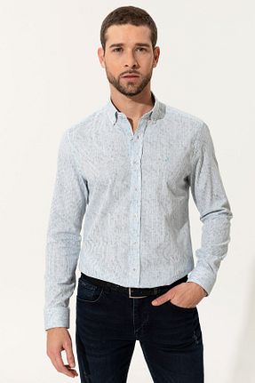 پیراهن سبز مردانه رگولار Pierre Cardin - کد 268613160