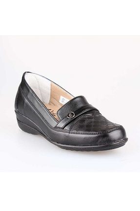 کفش کلاسیک مشکی زنانه چرم مصنوعی EDİK - کد 196525311