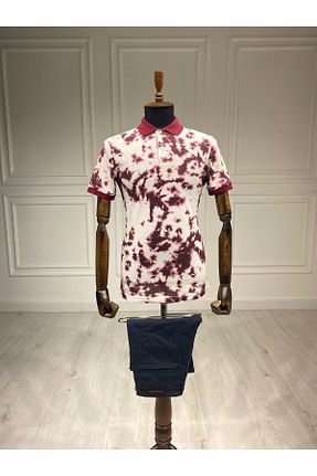 تیشرت زرشکی مردانه اسلیم فیت Sarar - کد 279069066