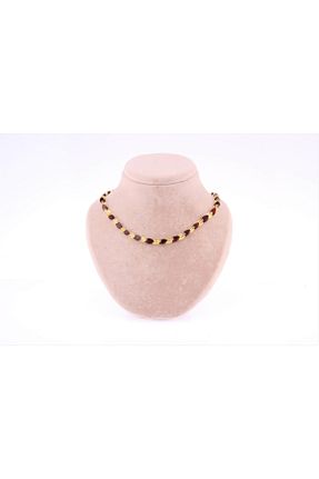 گردنبند جواهر قهوه ای زنانه OSMANLI DEĞERLİ TAŞ - کد 278948024