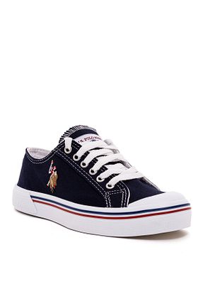 کفش اسنیکر سرمه ای زنانه بند دار U.S. Polo Assn. - کد 279155654
