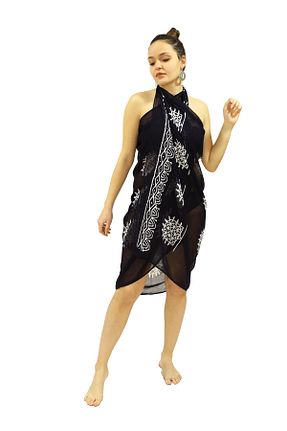 رویه بیکینی مشکی زنانه پنبه ای renklidüşler - کد 279878279