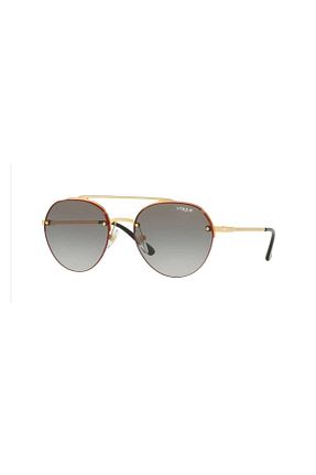 عینک آفتابی طلائی زنانه UV400 Vogue - کد 280724425
