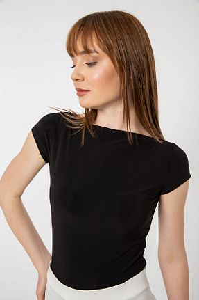 بلوز مشکی زنانه ساده Laranor - کد 280933864