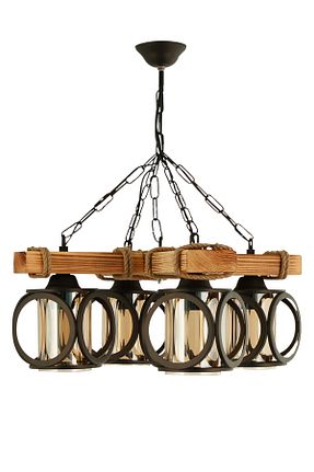 لوستر زرد چوب ŞL Şef Light - کد 280493473