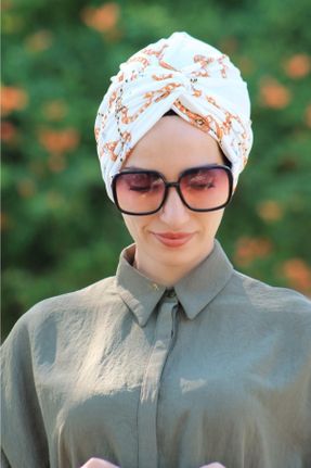 کلاه شنای اسلامی سفید زنانه کد 281461595