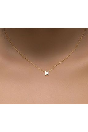 گردنبند نقره زرد زنانه 925 عیار bigakan - کد 118681193