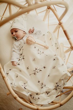 پتوی کودک و نوزاد رنگی پنبه ای BLZ - کد 169874590