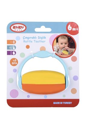 دندان گیر و جغجغه رنگی Zuzu Toys - کد 280715539