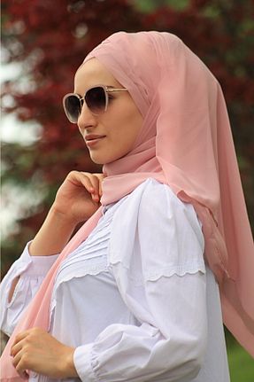 کلاه شنای حجاب صورتی زنانه Amisos Bone Şal Hazır Tesettür Giyim - کد 281462080