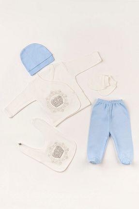 بعد از زایمان آبی بچه گانه پنبه ای NEU KIDS - کد 250132068