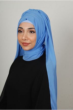 روسری بژ ساده Yasmin S