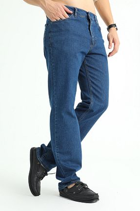 شلوار جین آبی مردانه پاچه لوله تفنگی ModaPlaza - کد 64702141