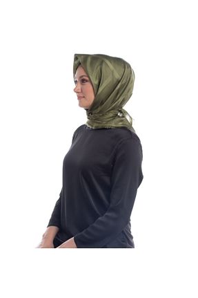 روسری سبز 90 x 90 ipekevi - کد 929041322