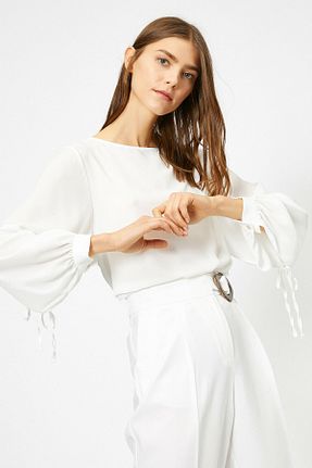 بلوز نباتی زنانه ساده Koton - کد 32875052