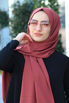 شال صورتی زنانه پلی استر کد 40550952