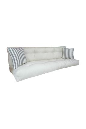 بالشتک صندلی سفید Fitsdekor - کد 34255762