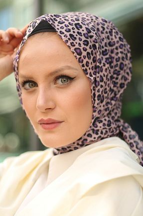 شال صورتی زنانه شیفون Stella - کد 40958918