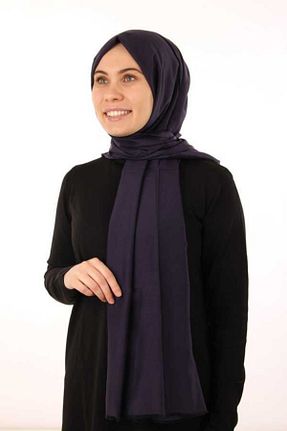 شال بنفش زنانه پنبه ای Aker - کد 40920727