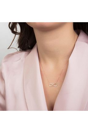 گردنبند طلا طلائی زنانه 14 عیار Sembol Gold - کد 41010623