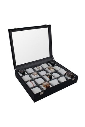 ساعت مچی مشکی زنانه 55 میلی متر و بالاتر STAND MARKET - کد 41118803
