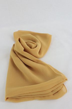 شال زرد زنانه شیفون Duha Store - کد 41492840