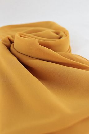 شال زرد زنانه شیفون Duha Store - کد 41503853