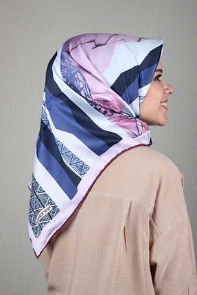 روسری سرمه ای پلی استر Sapphire Bijuteri - کد 52314769