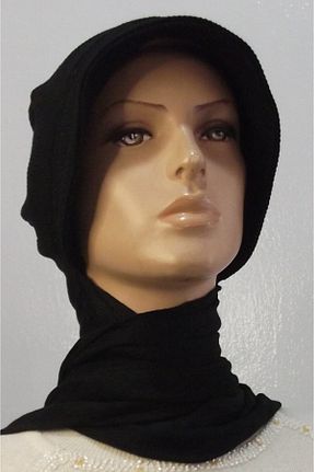 کلاه شنای حجاب مشکی زنانه eflin - کد 182769636