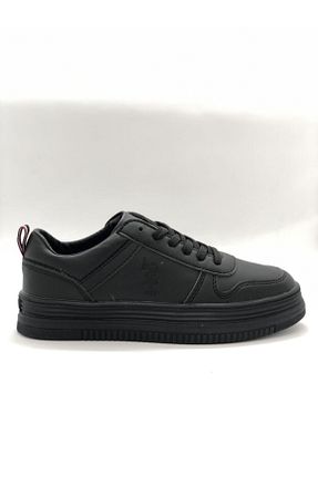 کفش اسنیکر مشکی زنانه بند دار U.S. Polo Assn. - کد 47298392